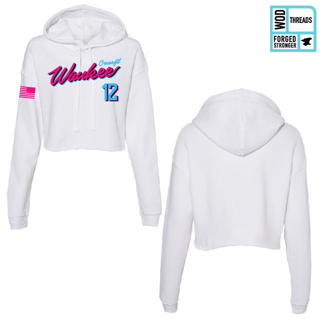 Waukee Miami Remix Crop Hoody