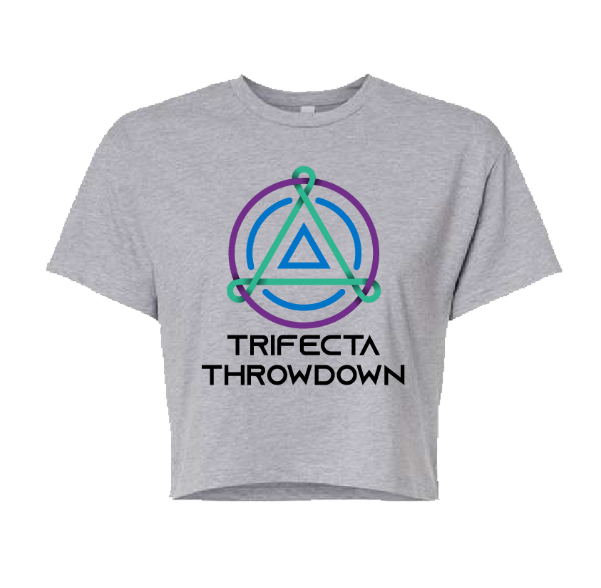 Trifecta Throwdown Crop Tee