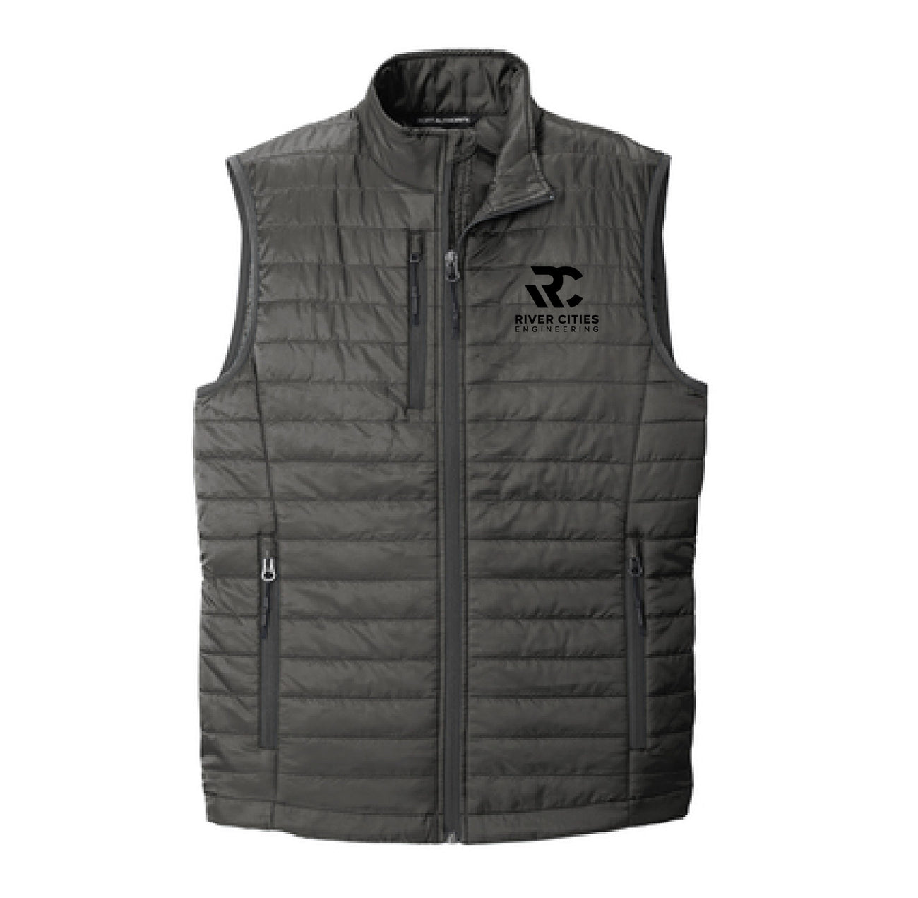 RCE Mens Packable Puffy Vest