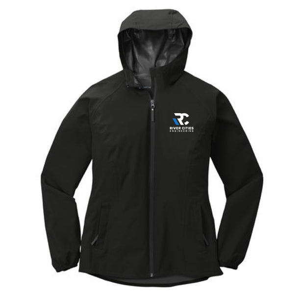 RCE Womens Hooded rain jacket