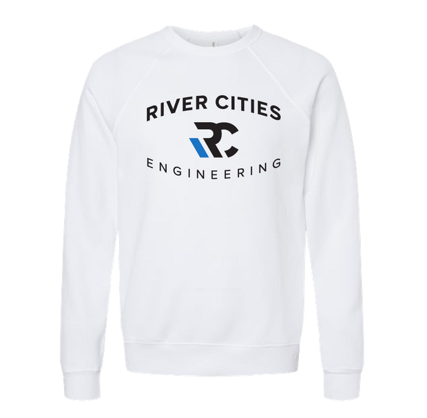 RCE White Crew Fleece