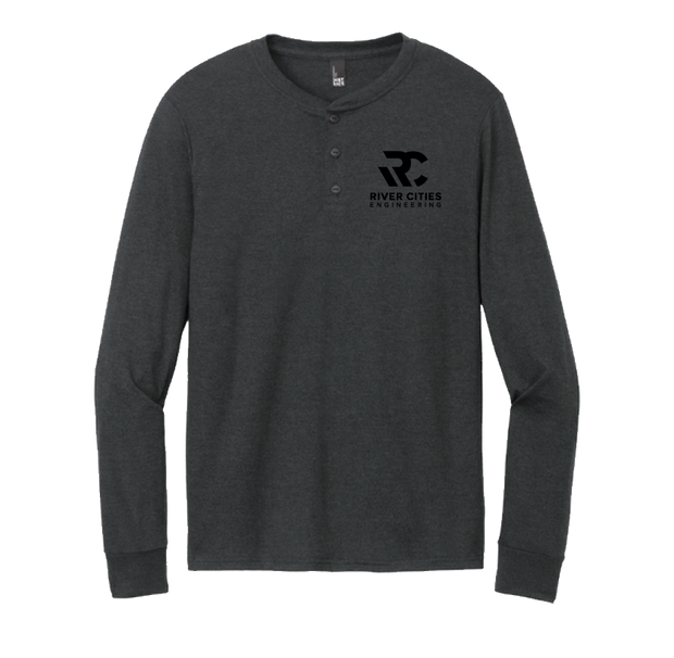 RCE Tri-Blend Long Sleeve Henley