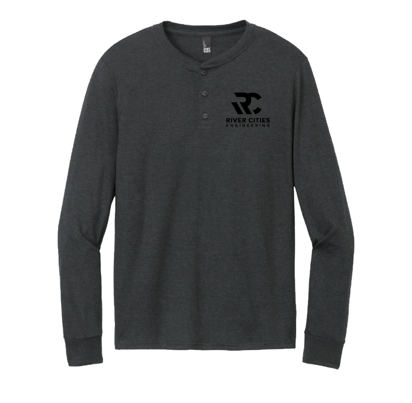 RCE Tri-Blend Long Sleeve Henley