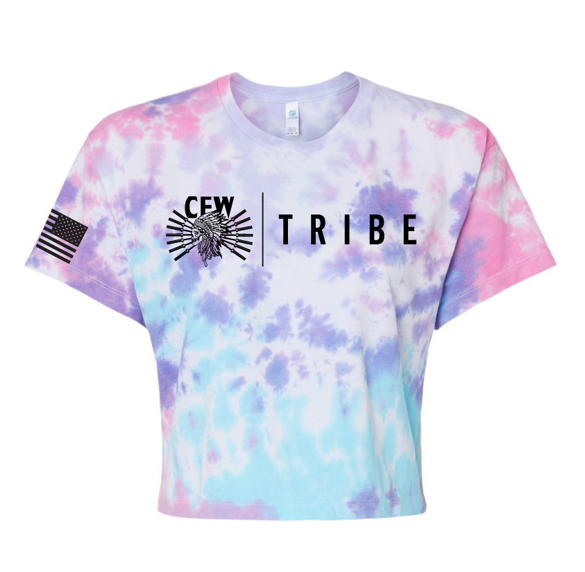 Waukee Tribe Crop Tee