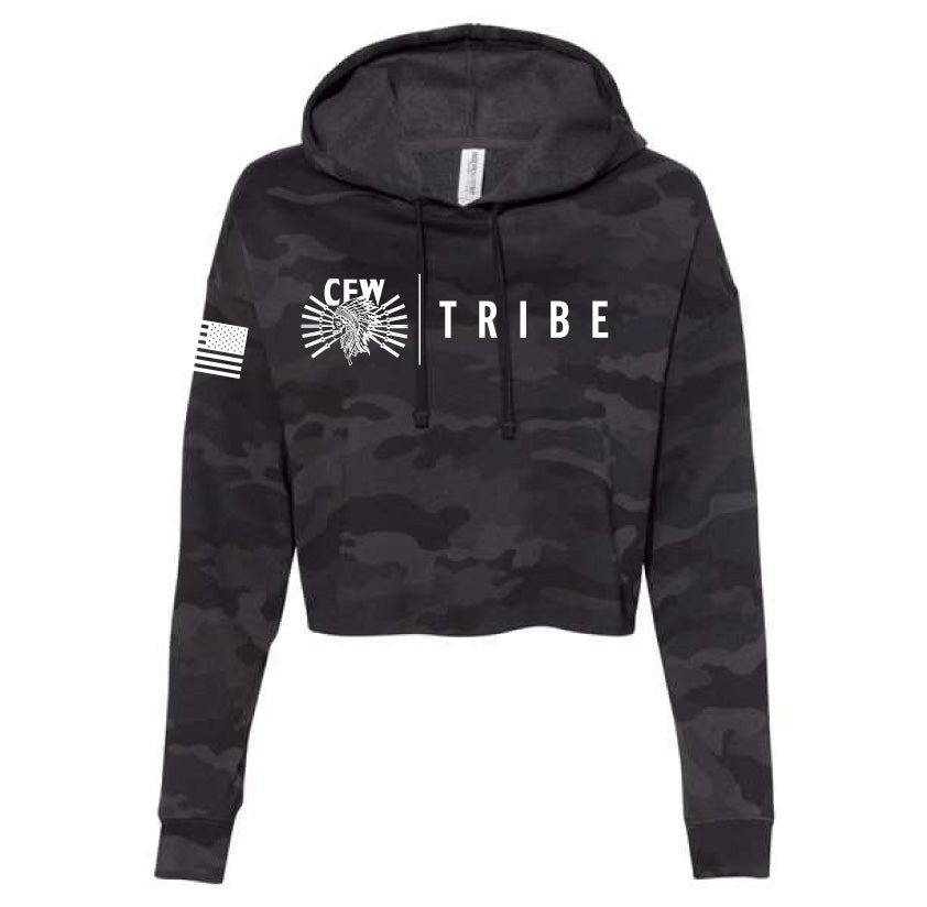 Waukee Tribe Crop Hoody