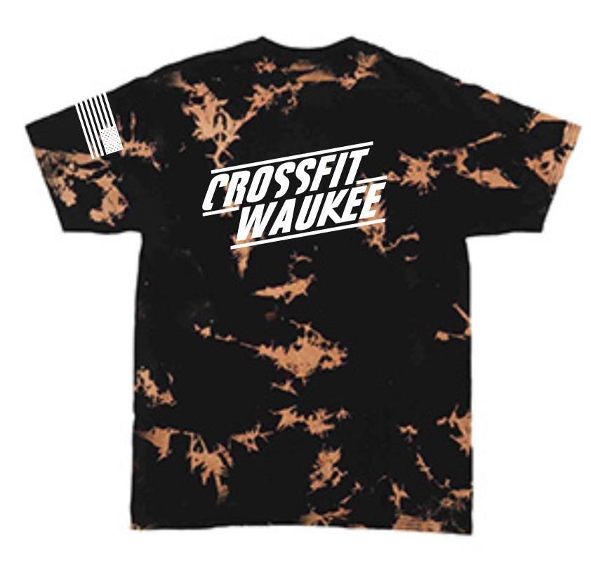 Waukee Stacked Tie-Dye Tee
