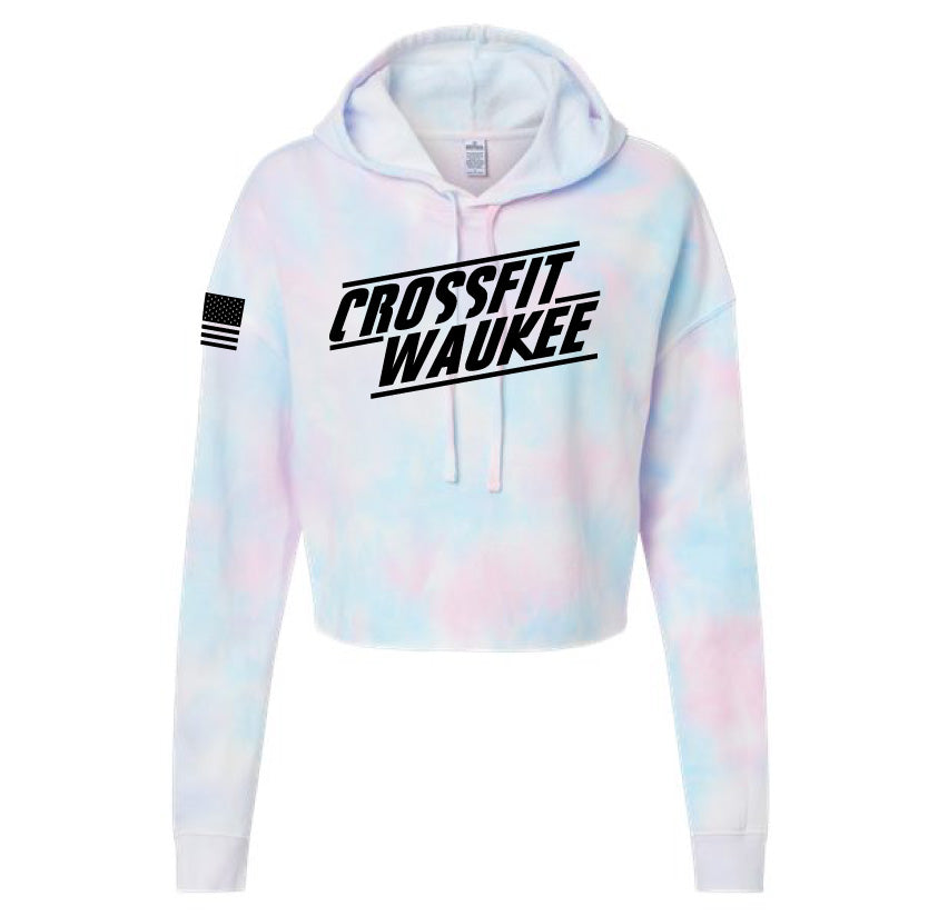 Waukee Stacked Crop Hoody