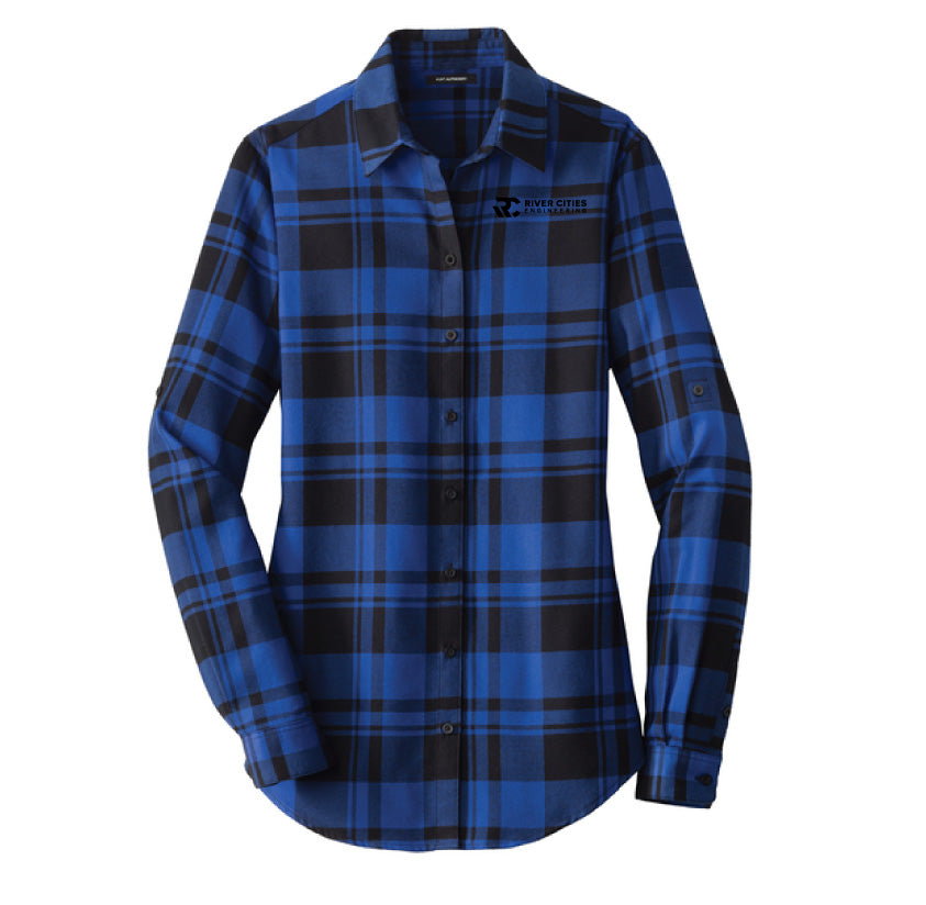 RCE Ladies Flannel Shirt