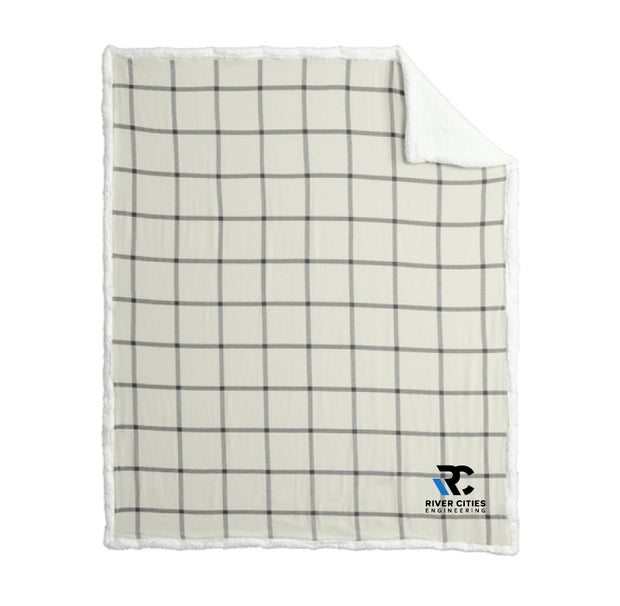 RCE Sherpa Lined Blanket