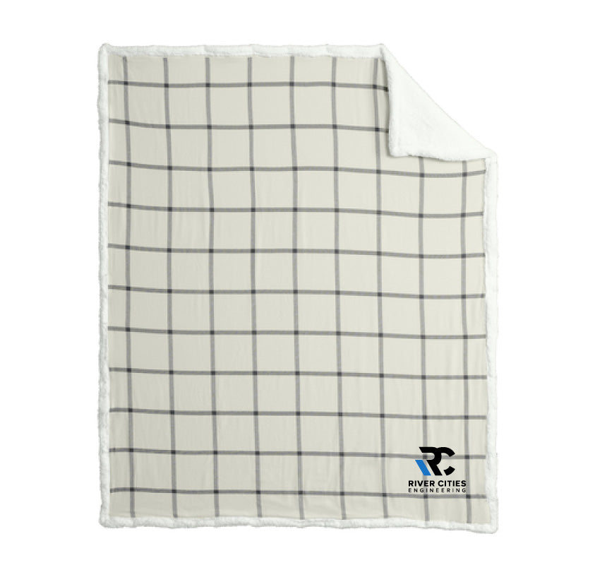 RCE Sherpa Lined Blanket