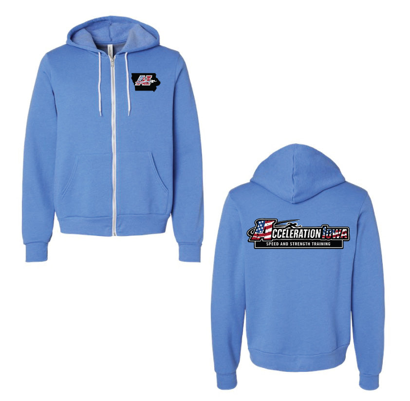 Waukee AI Full-Zip Hoody