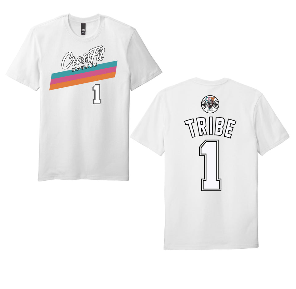 Waukee Stripe Tribe Tee