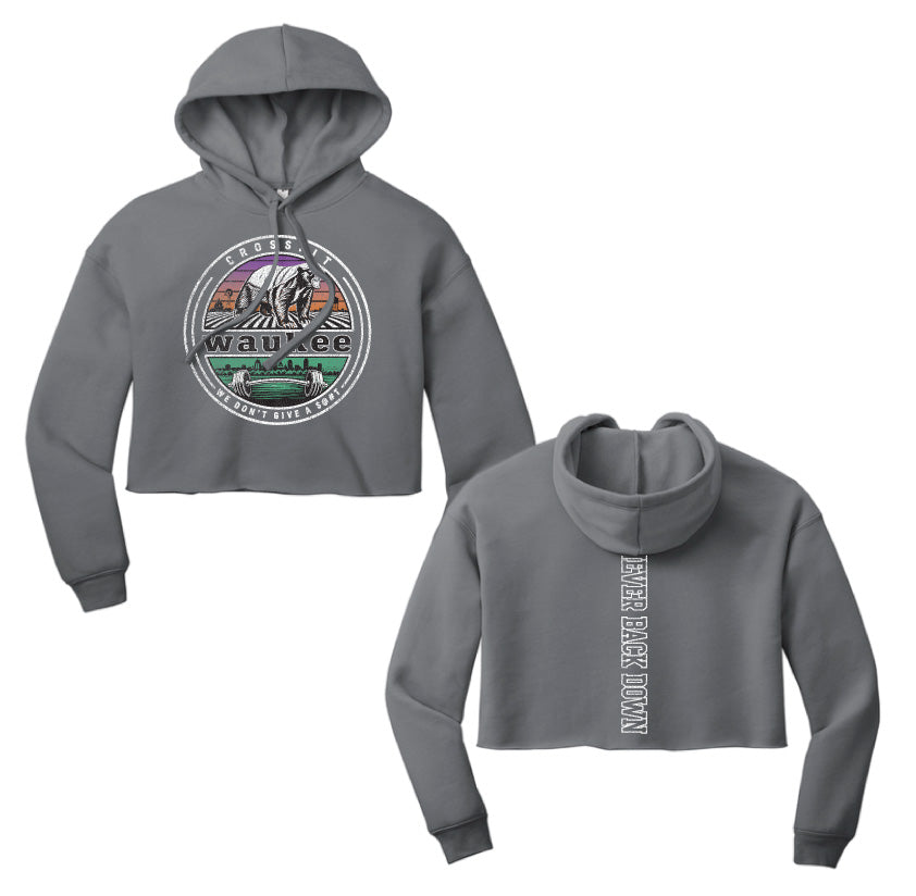 Waukee Honey Badger Crop Hoody