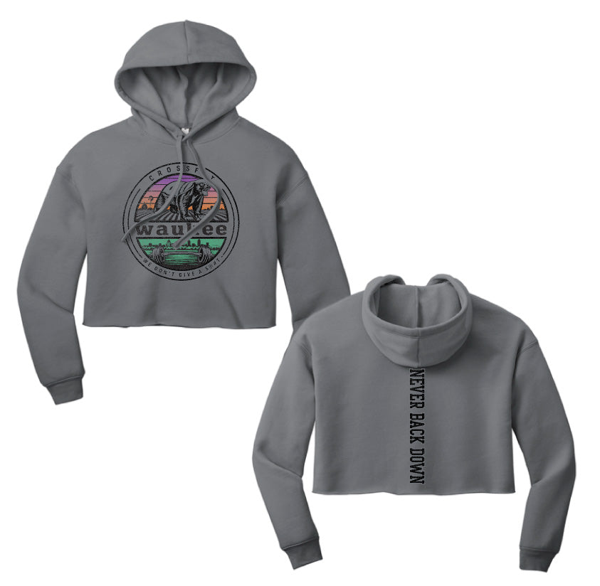 Waukee Honey Badger Crop Hoody