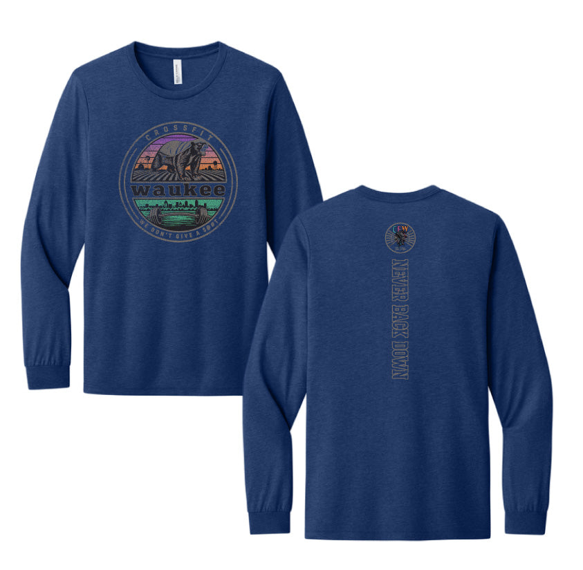 Waukee Honey Badger Long Sleeve Tee