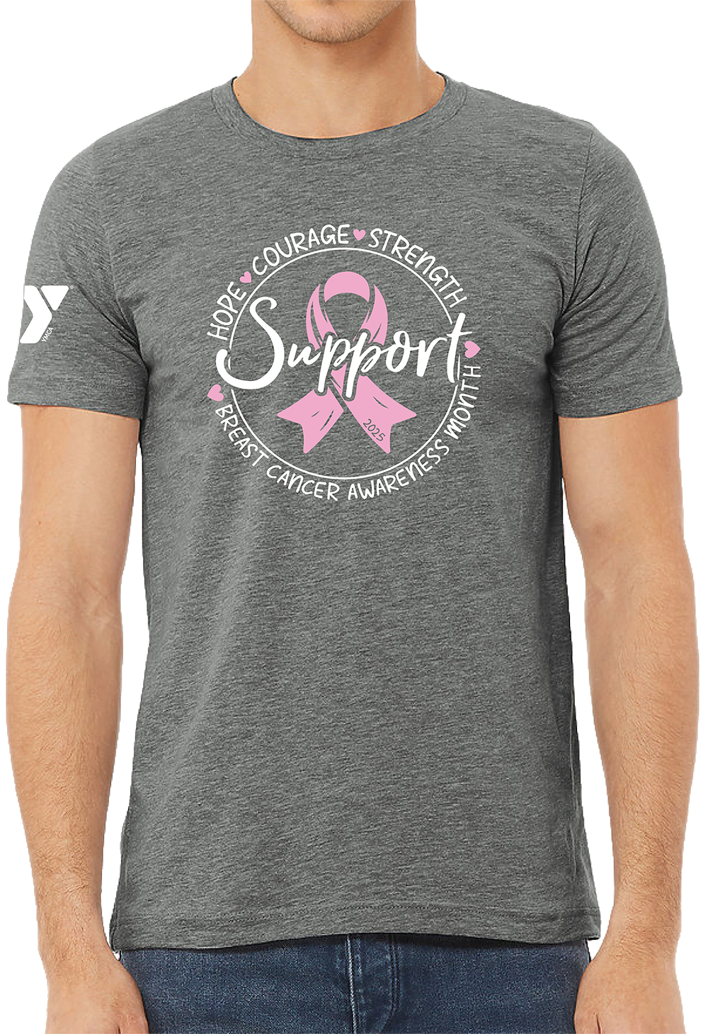 AAYMCA Breast Cancer Month Tee