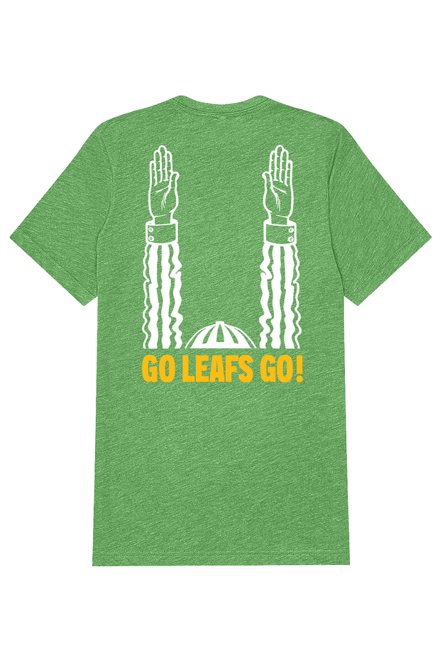 DaqFac + Go Leafs Go FB Tees- Green