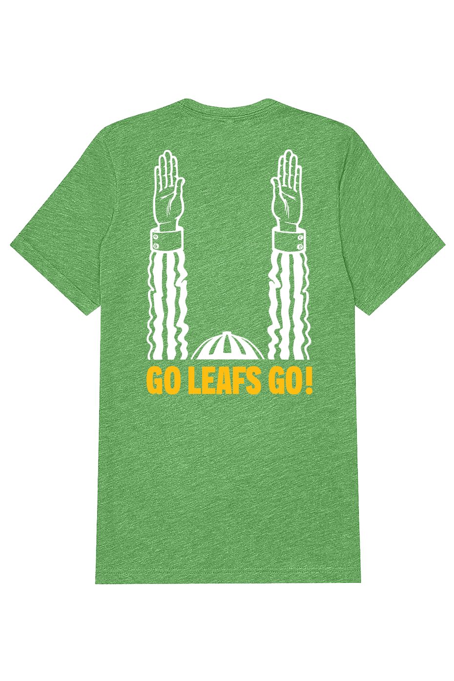 DaqFac + Go Leafs Go FB Tees- Green