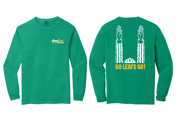 DaqFac + Go Leafs Go FB LS Tee