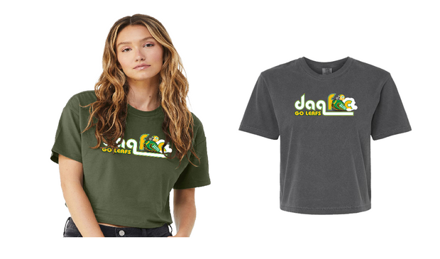 Daqfac + Green machine Crop Tee