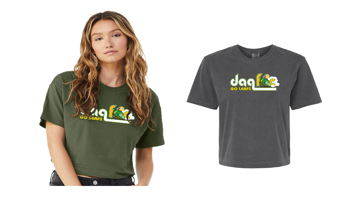 Daqfac + Green machine Crop Tee