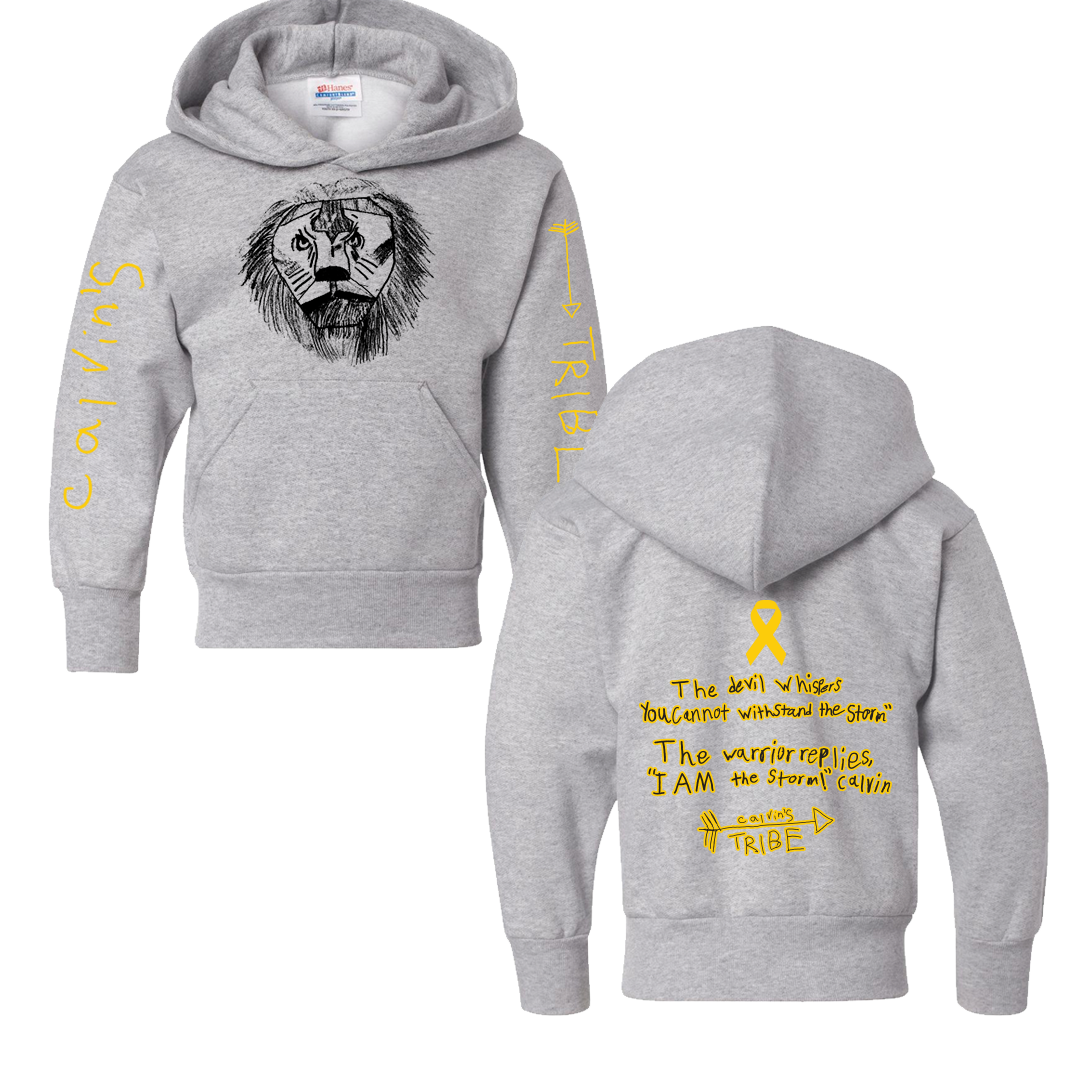 Calvin's Tribe Lion Youth Hoody