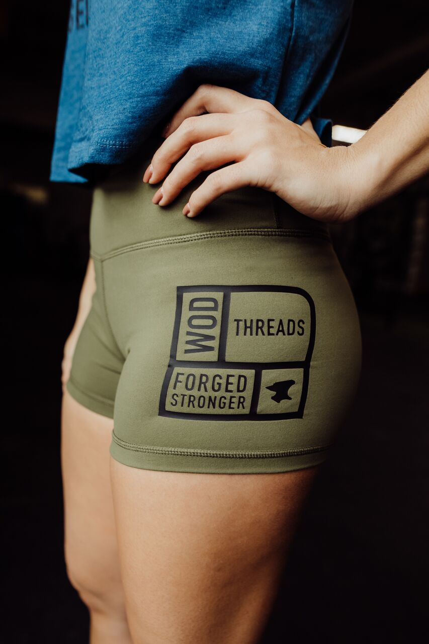 Booty Short Military Green